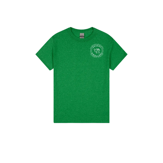 Antique Irish Green front flat lay