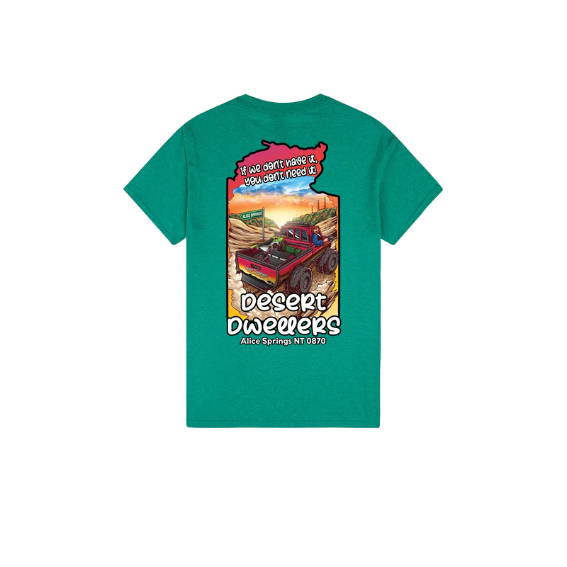 Load image into Gallery viewer, Desert Dwellers Full Print Shirt - Unisex - White Logo

