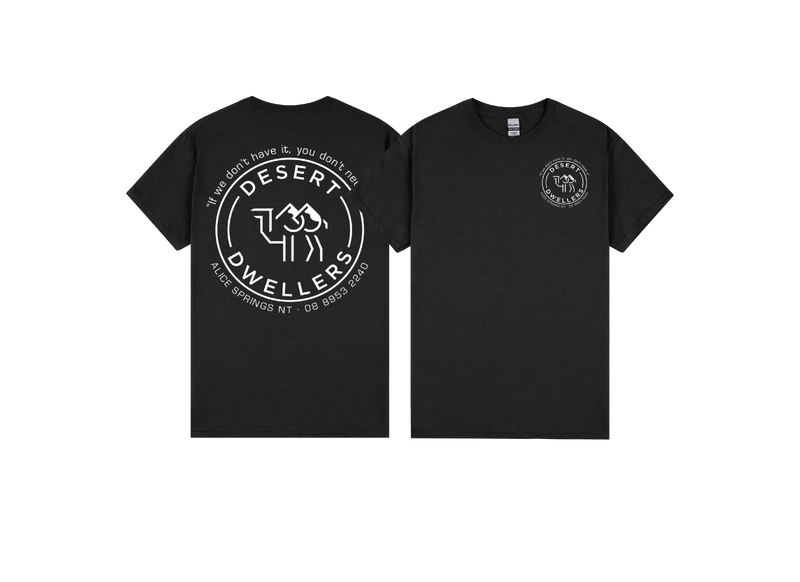 Load image into Gallery viewer, Desert Dwellers OG Style Tee Unisex - White Print

