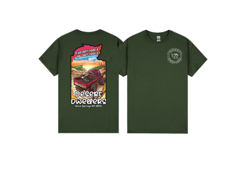 Desert Dwellers Full Print Shirt - Unisex - White Logo