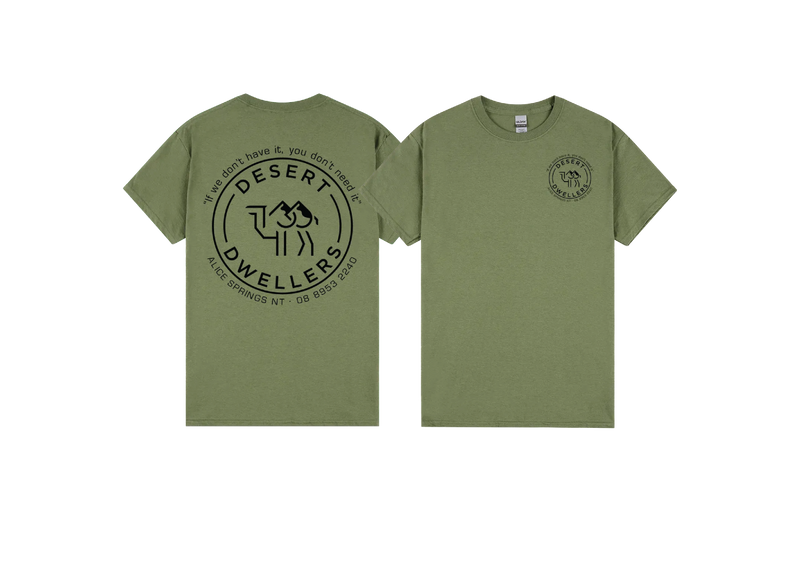 Load image into Gallery viewer, Desert Dwellers OG Style Tee Unisex - Black Print
