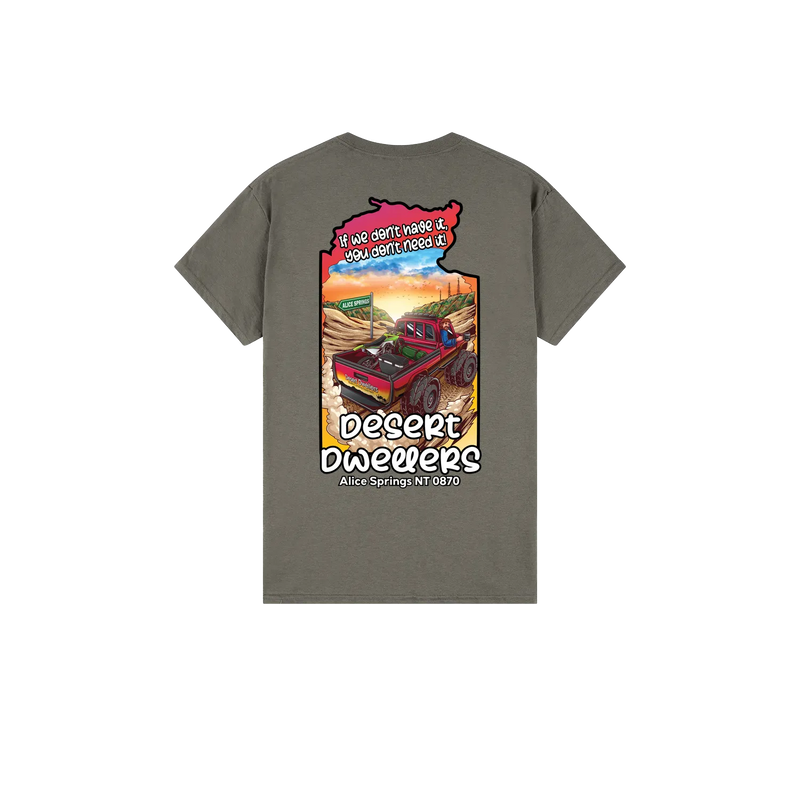 Load image into Gallery viewer, Desert Dwellers Full Print Shirt - Unisex - White Logo
