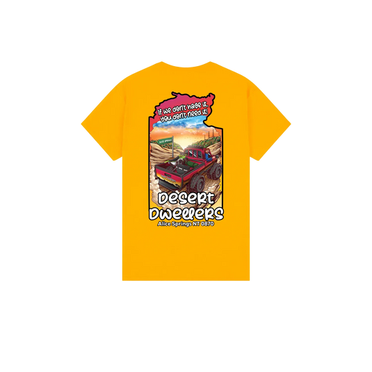 Desert Dwellers Full Print Shirt - Unisex - Black Logo
