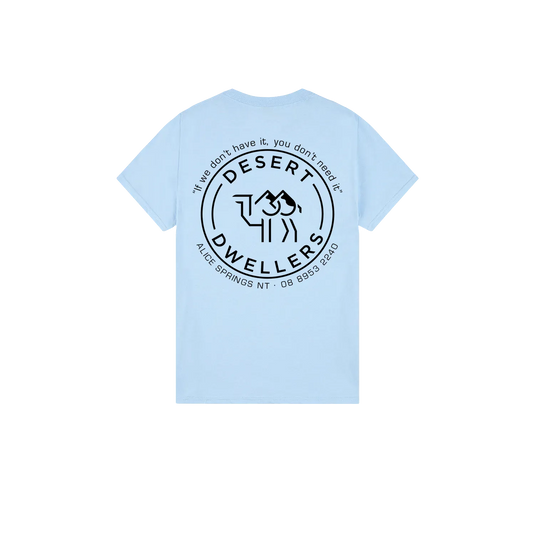 Desert Dwellers OG Style Tee Unisex - Black Print