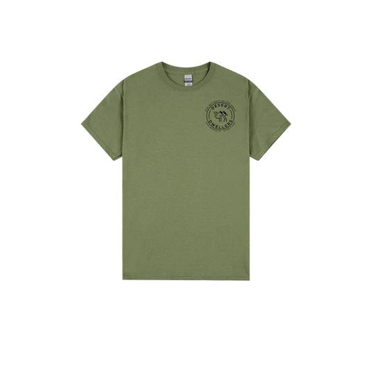 Military Green front flat lay