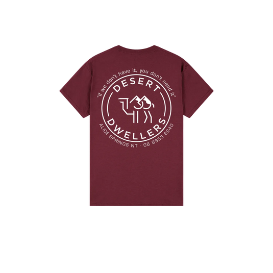Desert Dwellers OG Style Tee Unisex - White Print