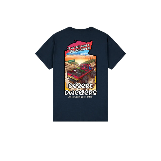 Desert Dwellers Full Print Shirt - Unisex - White Logo