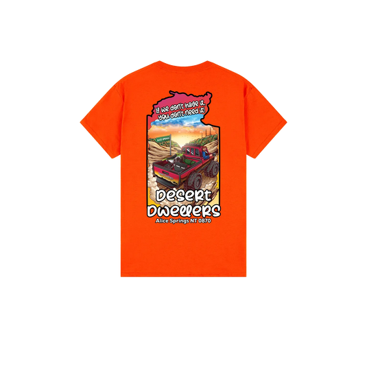 Desert Dwellers Full Print Shirt - Unisex - Black Logo