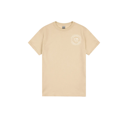 Sand front flat lay