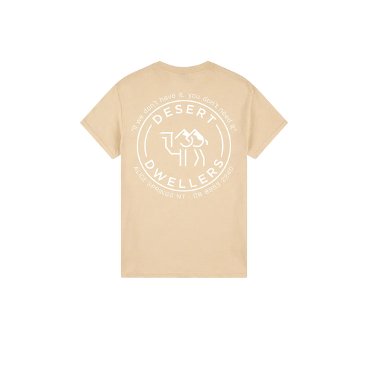 Desert Dwellers OG Style Tee Unisex - White Print