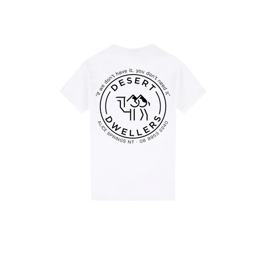 Desert Dwellers OG Style Tee Unisex - Black Print